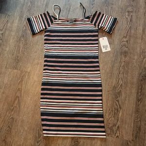 Billabong Striped Mini Dress